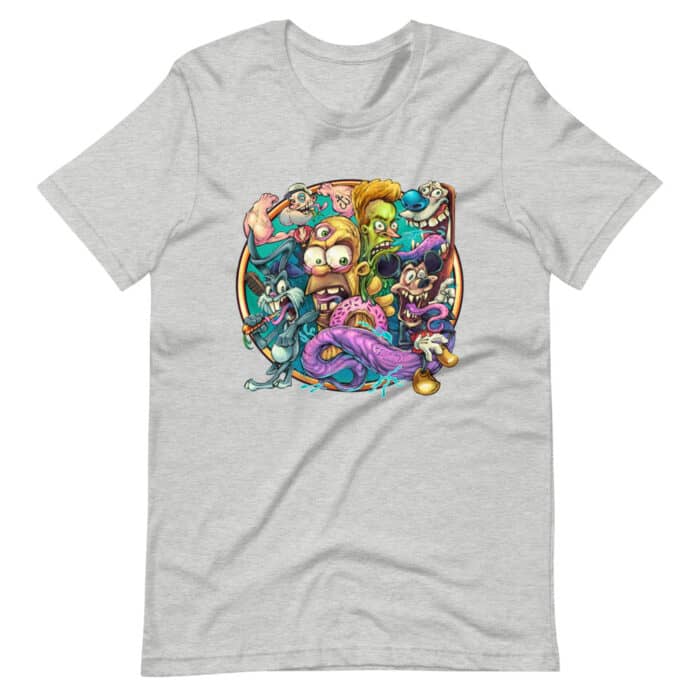 Cartoon Parody - Short-Sleeve Unisex T-Shirt - Image 6