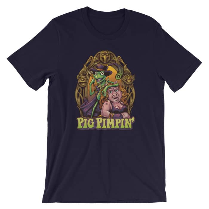 Pig Pimpn' Short-Sleeve Unisex T-Shirt - Image 7