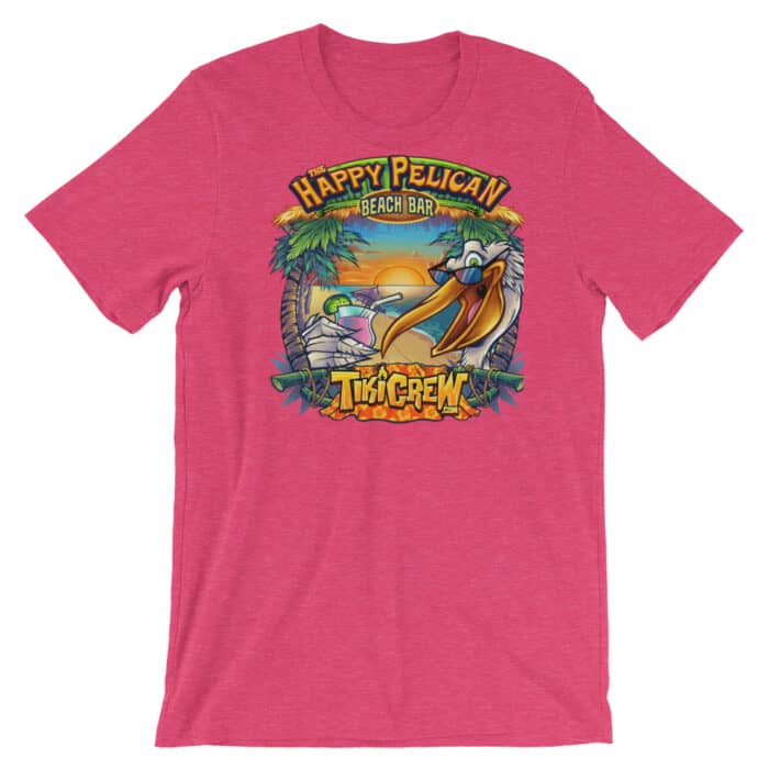 The Happy Pelican - Short-Sleeve Unisex T-Shirt