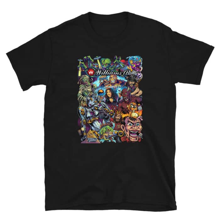 Williams Mash-Up Short-Sleeve Unisex T-Shirt (Ships from Artist) - Image 3