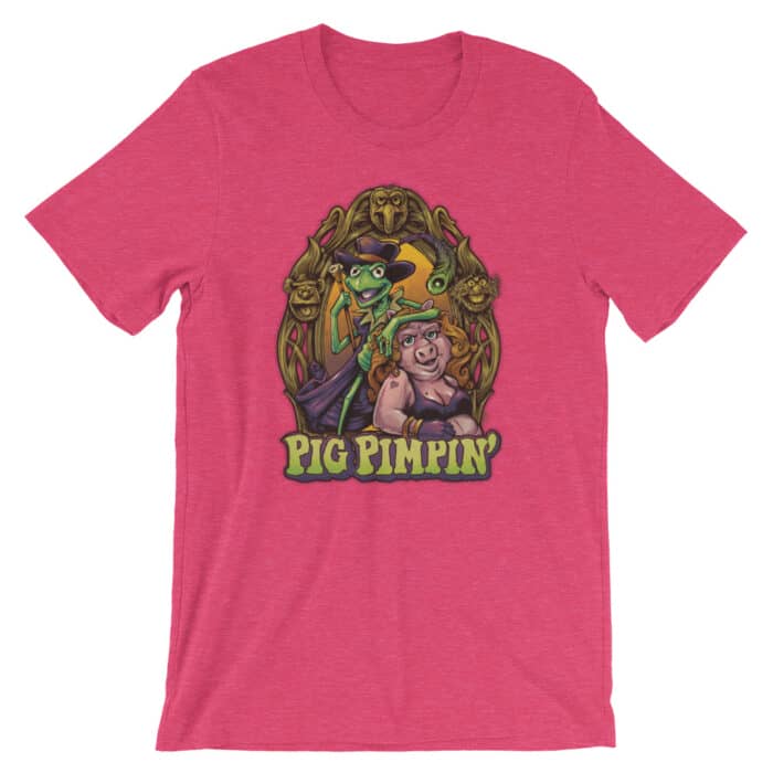 Pig Pimpn' Short-Sleeve Unisex T-Shirt - Image 12