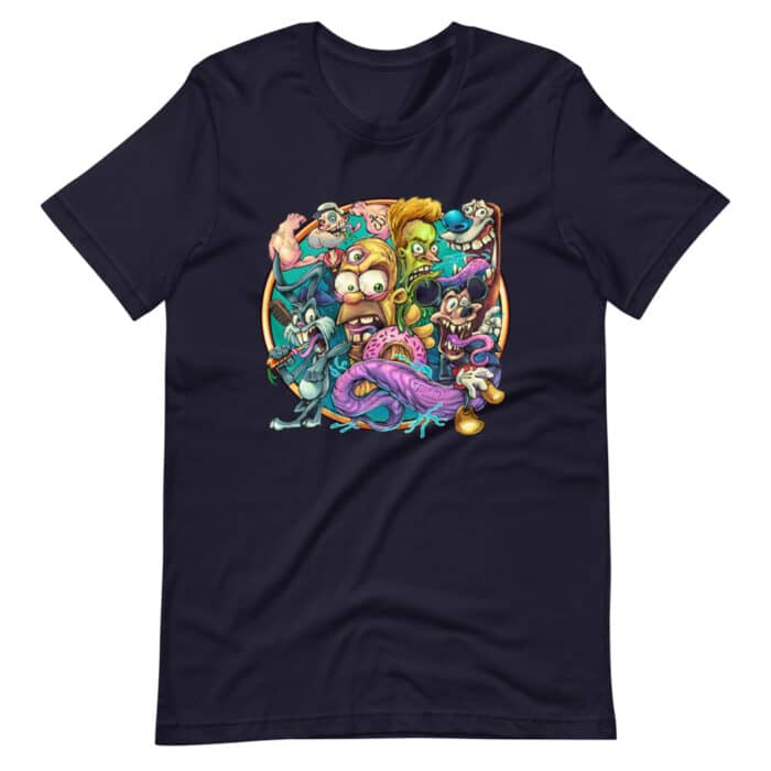 Cartoon Parody - Short-Sleeve Unisex T-Shirt - Image 5