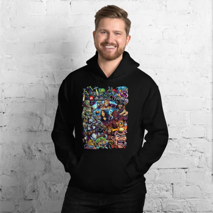 William Mash-Up Unisex Hoodie - Image 3