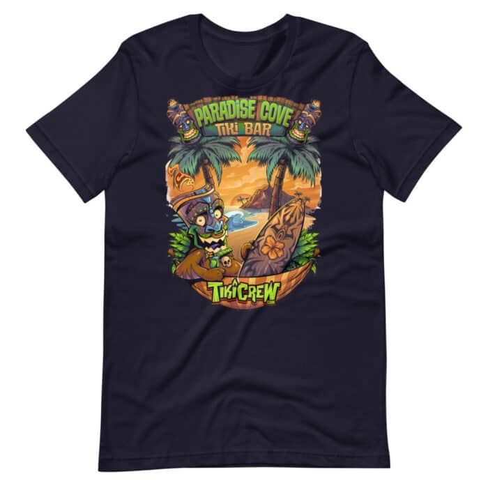 Tiki Man in Hammock - Short-Sleeve Unisex T-Shirt - Image 4