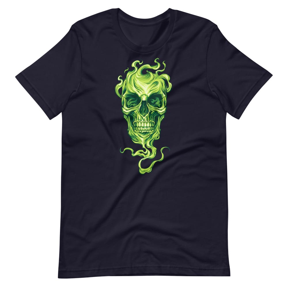 Smoke Skull - Short-Sleeve Unisex T-Shirt - Flyland Designs