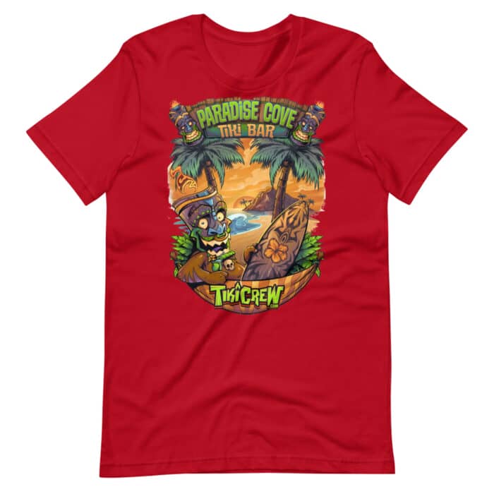 Tiki Man in Hammock - Short-Sleeve Unisex T-Shirt - Image 7