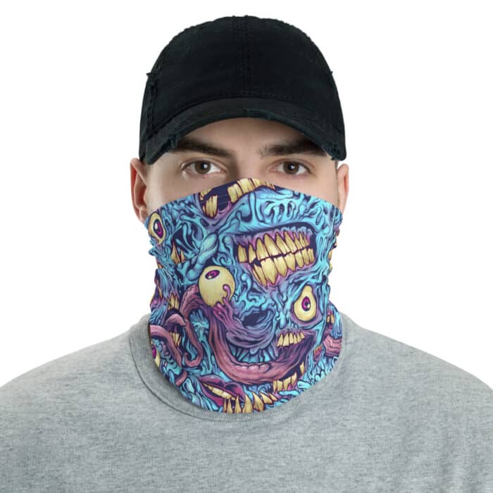 Eyeball and Teeth Neck Gaiter