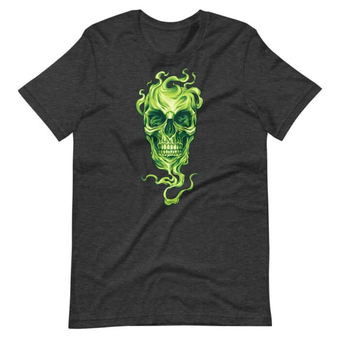 Smoke Skull - Short-Sleeve Unisex T-Shirt