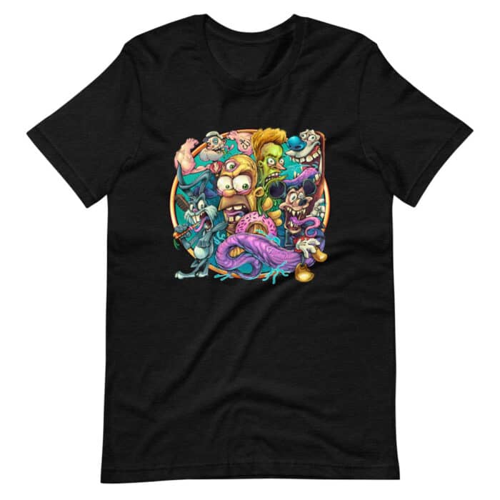 Cartoon Parody - Short-Sleeve Unisex T-Shirt - Image 3