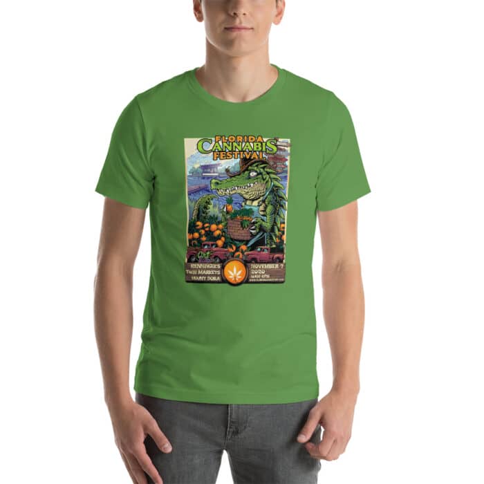 Florida Cannabis Festival Short-Sleeve Unisex T-Shirt - Image 8