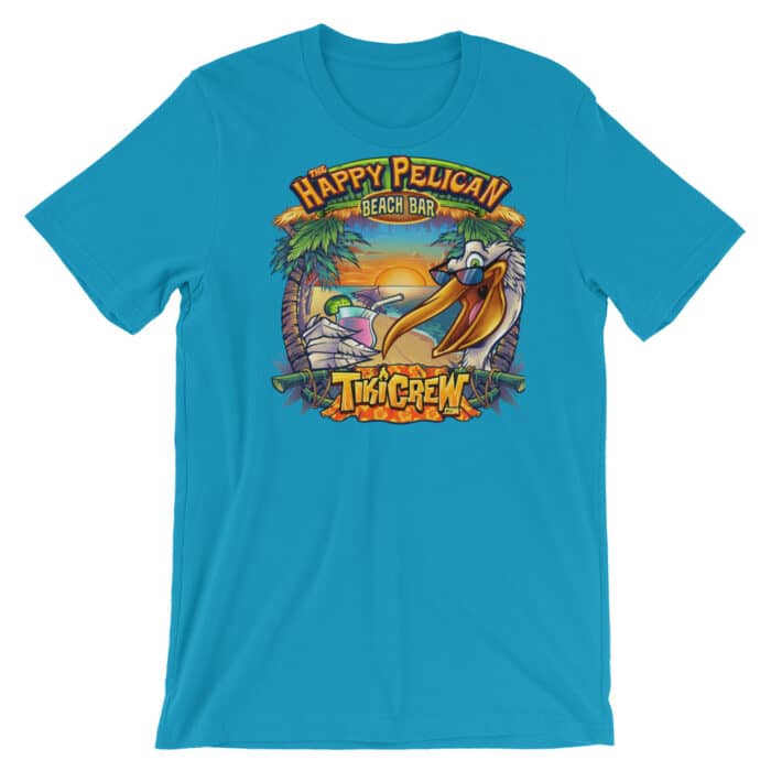 The Happy Pelican - Short-Sleeve Unisex T-Shirt - Image 13