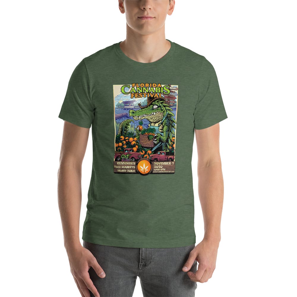 Florida Cannabis Festival Short-Sleeve Unisex T-Shirt - Flyland