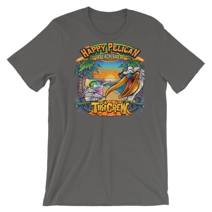 The Happy Pelican - Short-Sleeve Unisex T-Shirt - Image 5