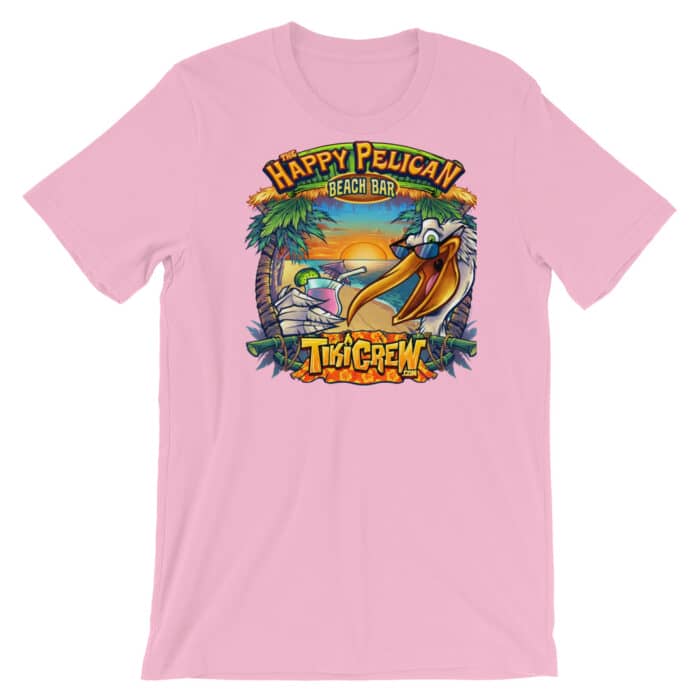 The Happy Pelican - Short-Sleeve Unisex T-Shirt - Image 18