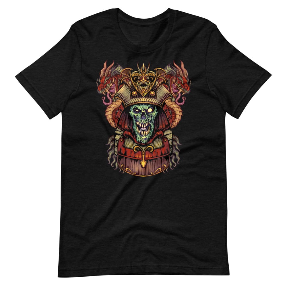 【匿名配送】開封済み　シークレットサムライ Zombie Samurai - Short-Sleeve Unisex T-Shirt - Flyland Designs