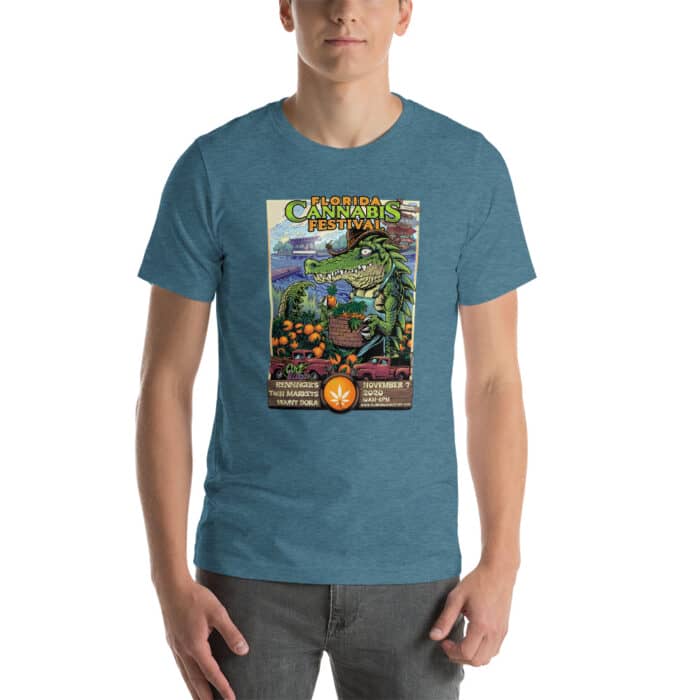 Florida Cannabis Festival Short-Sleeve Unisex T-Shirt - Image 7