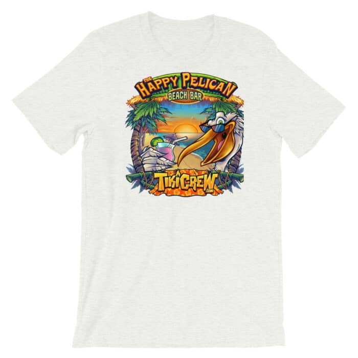 The Happy Pelican - Short-Sleeve Unisex T-Shirt - Image 10