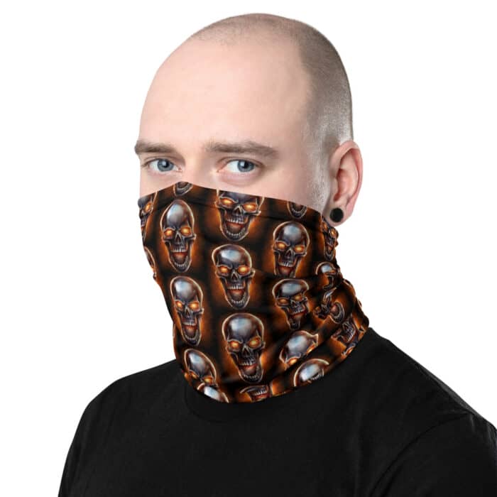 Metal Fire SkullNeck Gaiter - Image 3