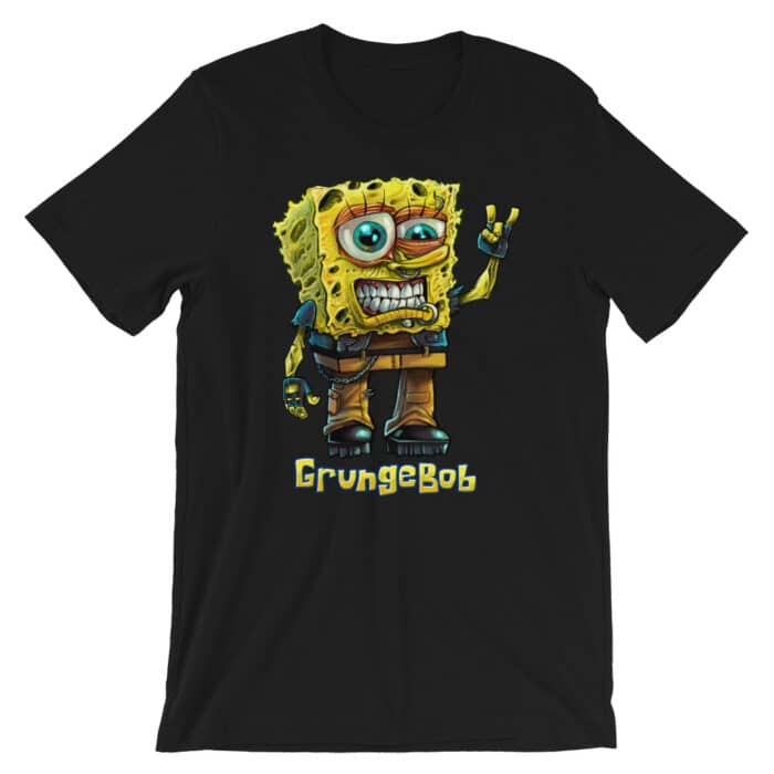 Grunge Bob Short-Sleeve Unisex T-Shirt - Image 4