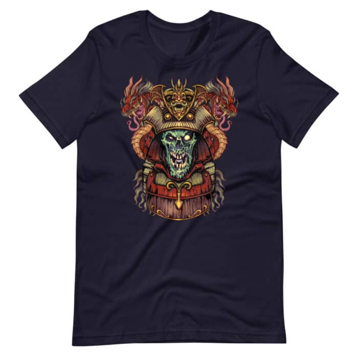 Zombie Samurai - Short-Sleeve Unisex T-Shirt - Image 6