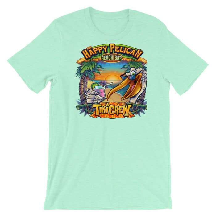 The Happy Pelican - Short-Sleeve Unisex T-Shirt - Image 14