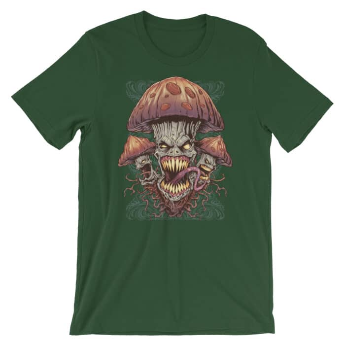 Evil Mushroom - Short-Sleeve Unisex T-Shirt - Image 7