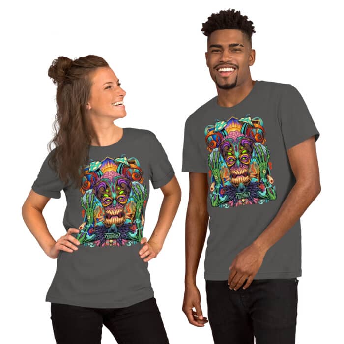 Tiki God Short-Sleeve Unisex T-Shirt - Image 2