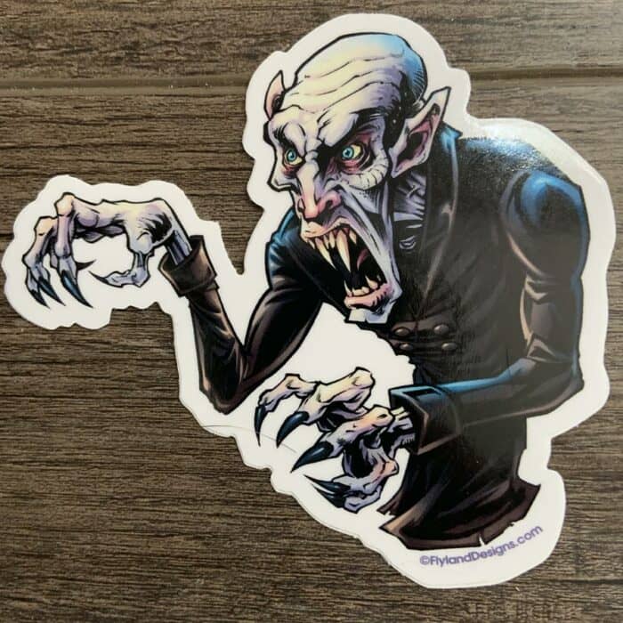 Nosferatu Vinyl Sticker - Image 2