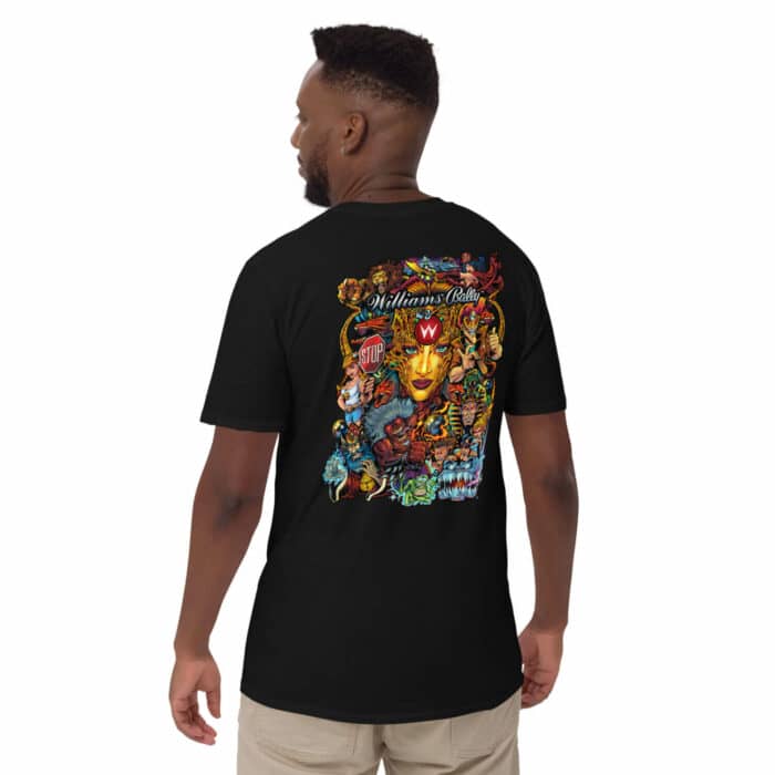 William Mash-Up Vol 2 Short-Sleeve Unisex T-Shirt (Printed on the back) - Image 2