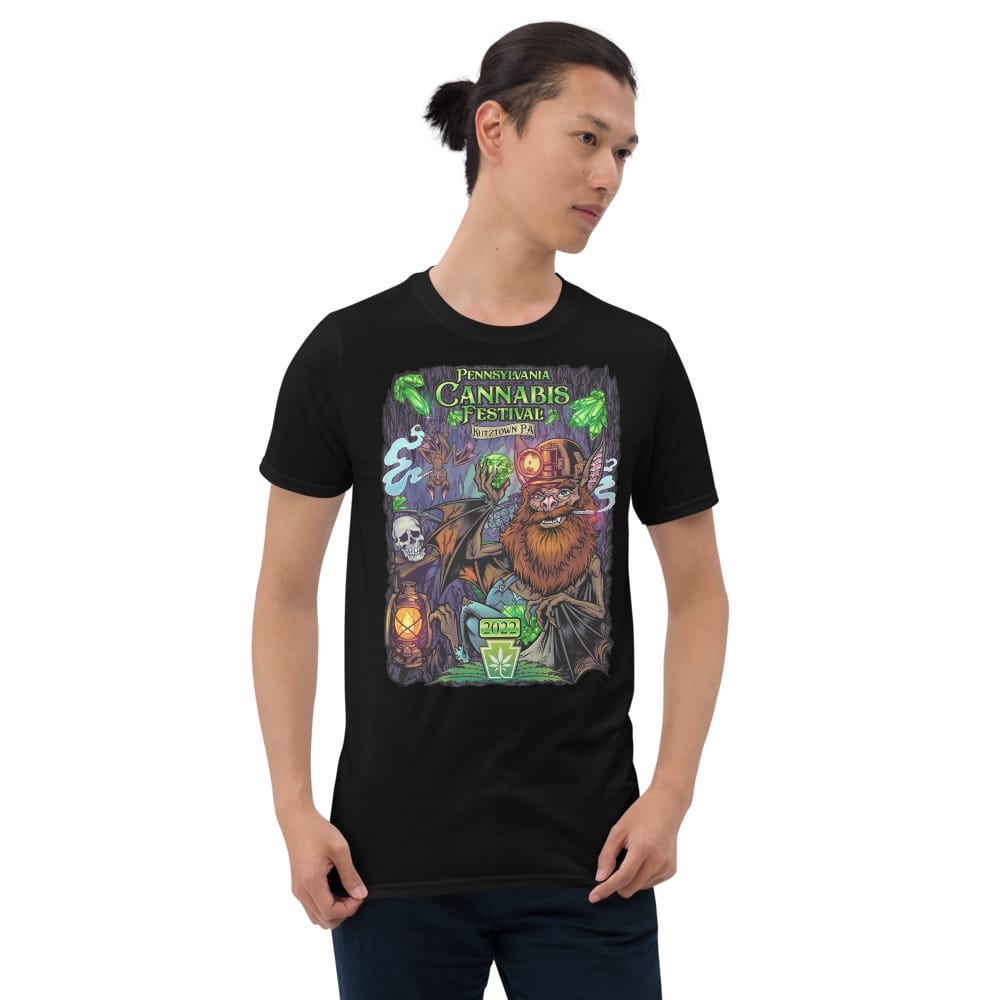 Pennsylvania Cannabis 2022 Festival Short-Sleeve Unisex T
