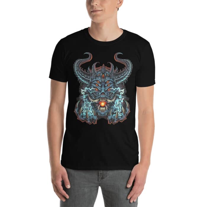 Electric Demon Short-Sleeve Unisex T-Shirt - Image 2