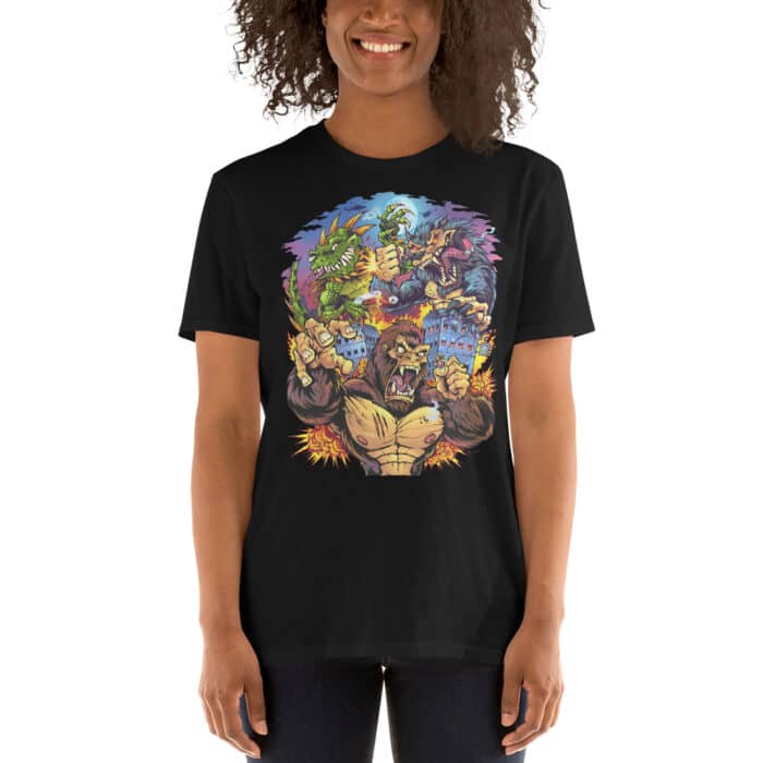 Rampage Monsters Tribute Short-Sleeve Unisex T-Shirt - Image 2