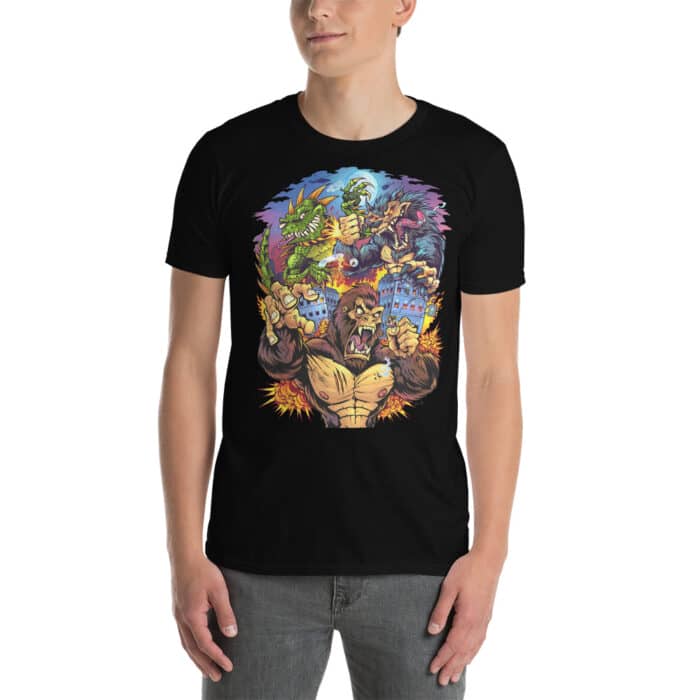 Rampage Monsters Tribute Short-Sleeve Unisex T-Shirt - Image 3