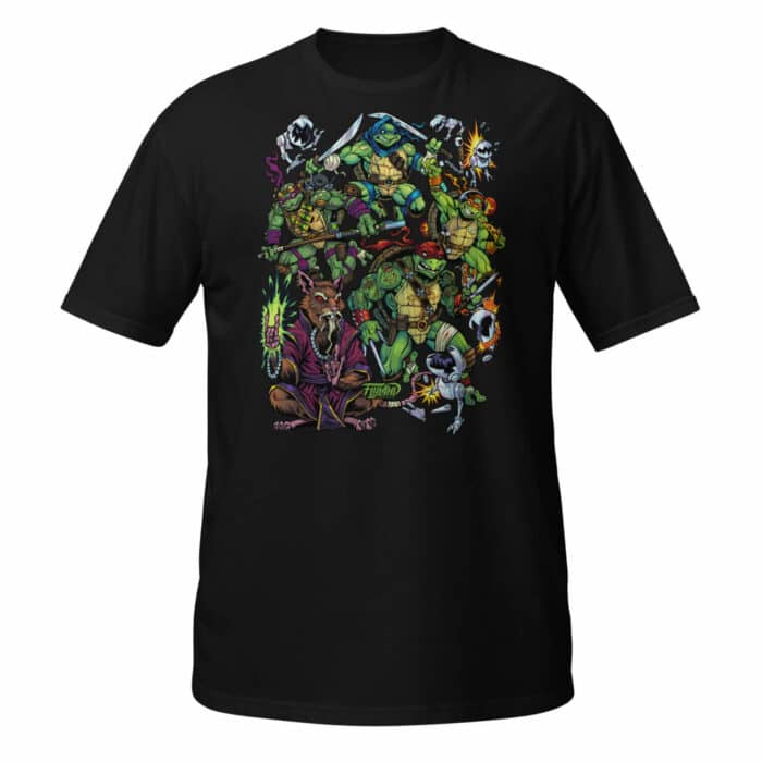 TMNT Heroes Parody Short-Sleeve Unisex T-Shirt