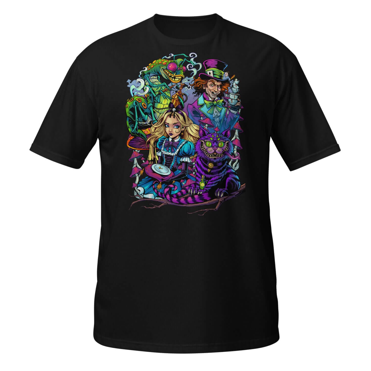 Alice In Wonderland Short-Sleeve Unisex T-Shirt - Flyland