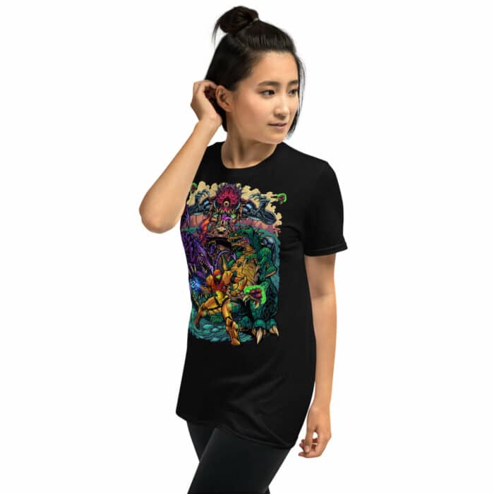 Metroid Short-Sleeve Unisex T-Shirt - Image 2