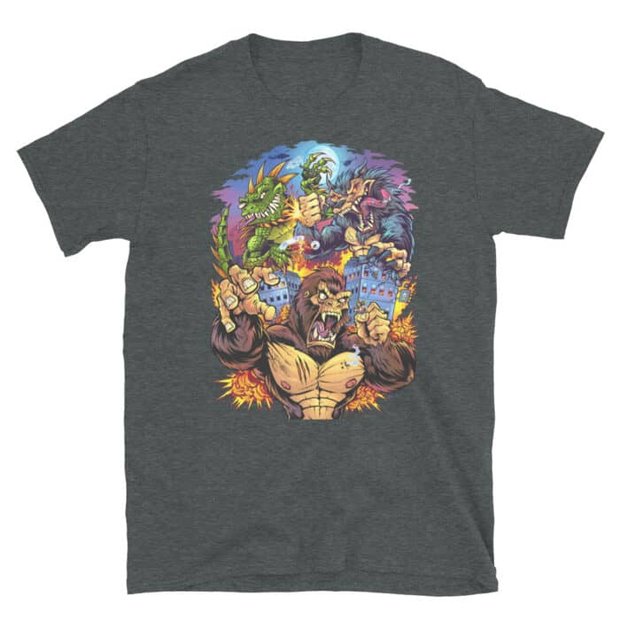 Rampage Monsters Tribute Short-Sleeve Unisex T-Shirt - Image 5