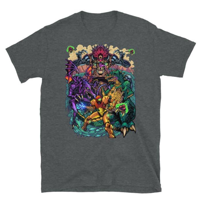 Metroid Short-Sleeve Unisex T-Shirt - Image 6