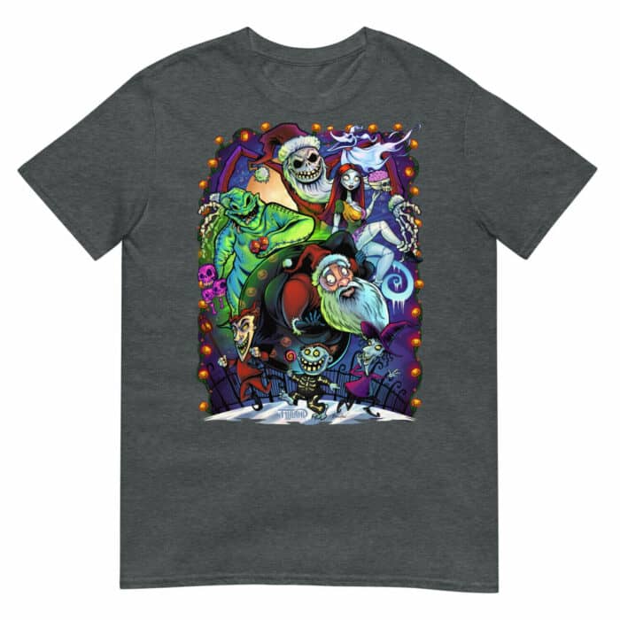 Nightmare Before Christmas Tribute Short-Sleeve Unisex T-Shirt - Image 3