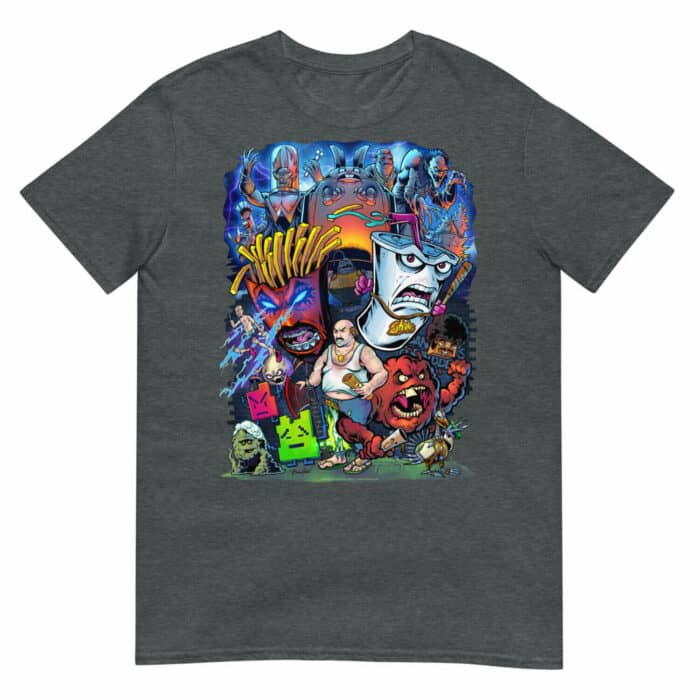 Aqua Teen Hunger Force Tribute Short-Sleeve Unisex T-Shirt - Image 6