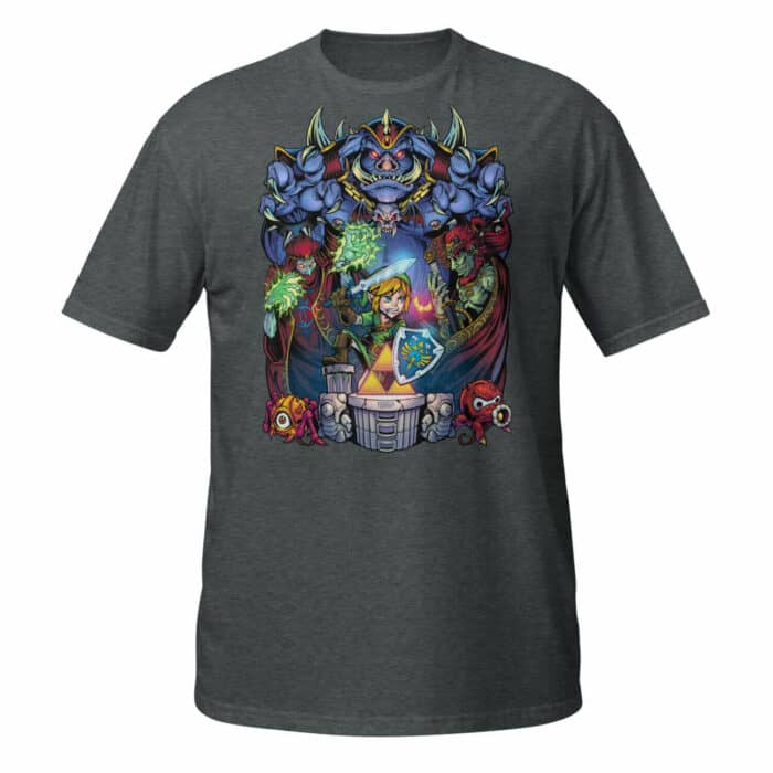 Legend of Zelda Tribute Short-Sleeve Unisex T-Shirt - Image 3