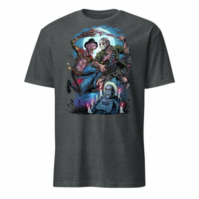 Freddy Vs Jason Short-Sleeve Unisex T-Shirt - Image 2