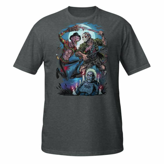 Freddy Vs Jason Short-Sleeve Unisex T-Shirt - Image 5