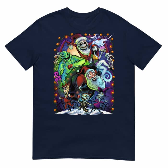 Nightmare Before Christmas Tribute Short-Sleeve Unisex T-Shirt - Image 2