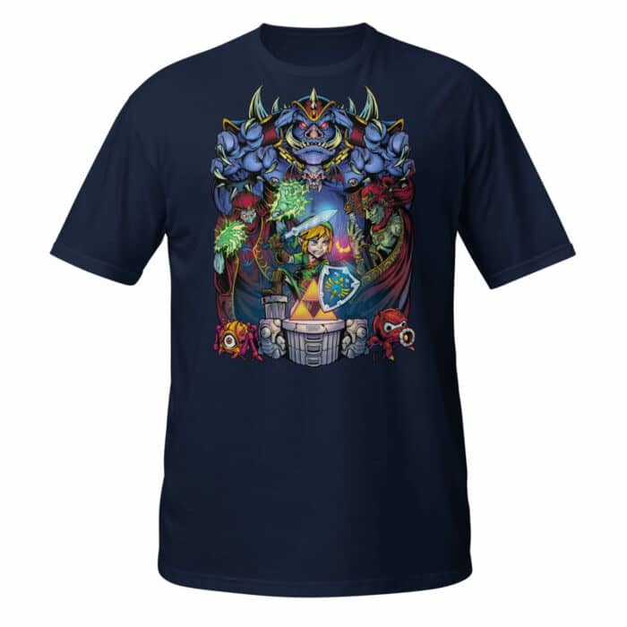 Legend of Zelda Tribute Short-Sleeve Unisex T-Shirt - Image 2