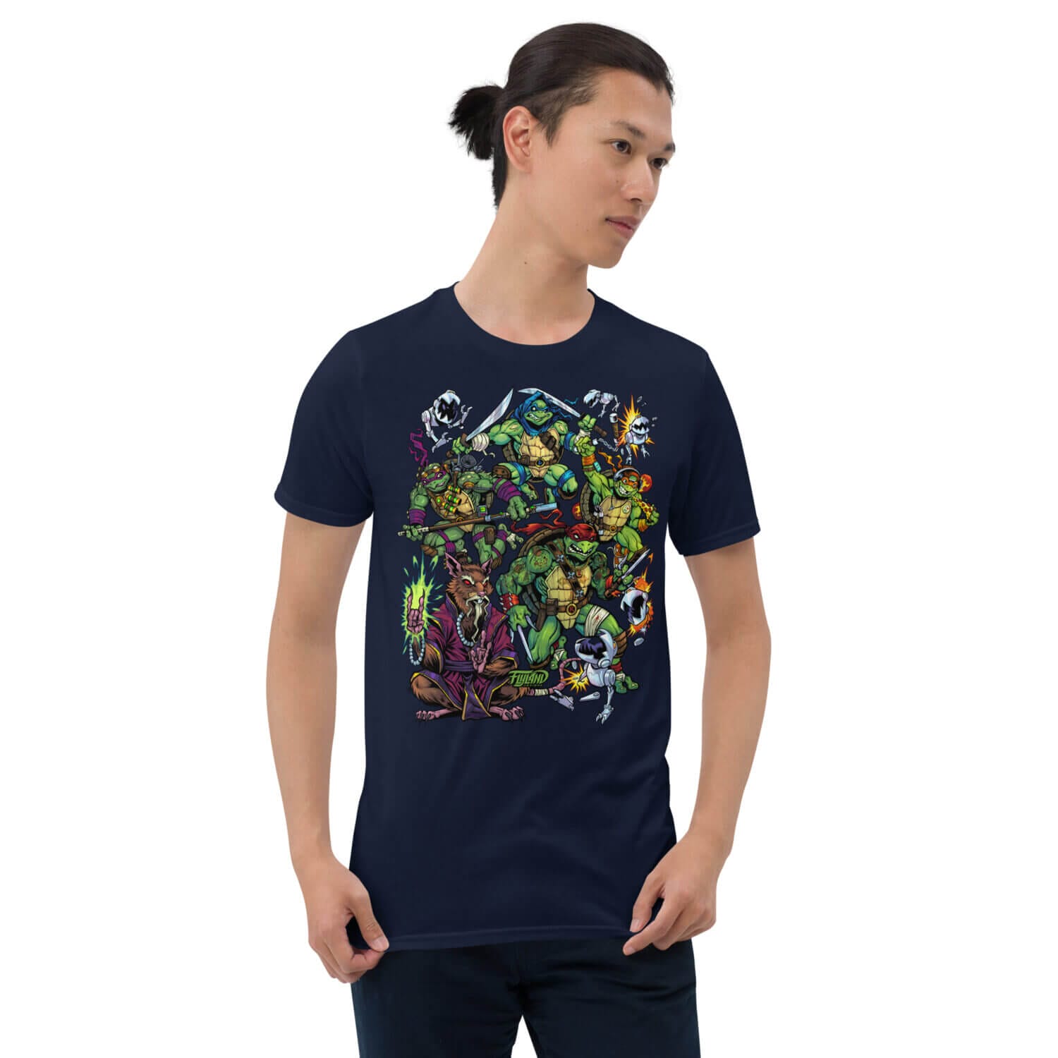 TMNT Heroes Parody Short-Sleeve Unisex T-Shirt - Flyland Designs