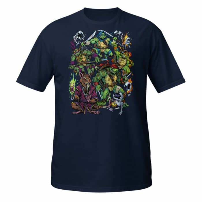 TMNT Heroes Parody Short-Sleeve Unisex T-Shirt - Image 5