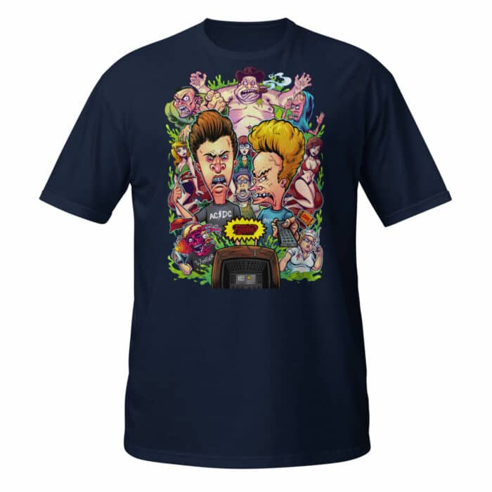 Beavis and Butthead Short-Sleeve Unisex T-Shirt - Image 2