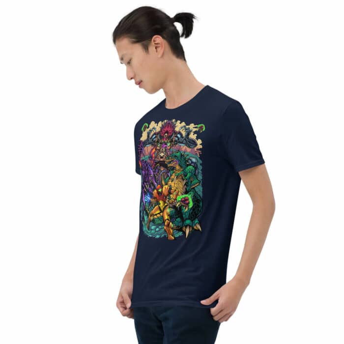 Metroid Short-Sleeve Unisex T-Shirt - Image 3