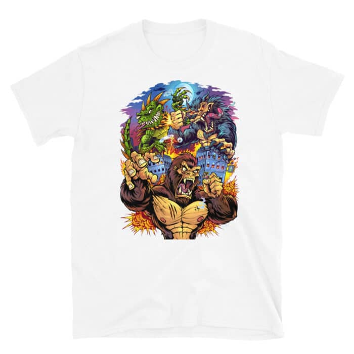 Rampage Monsters Tribute Short-Sleeve Unisex T-Shirt - Image 6